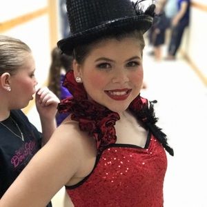 Gorgeous French flare dance costume